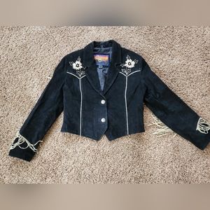 Womens Cripple Creek leather jacket